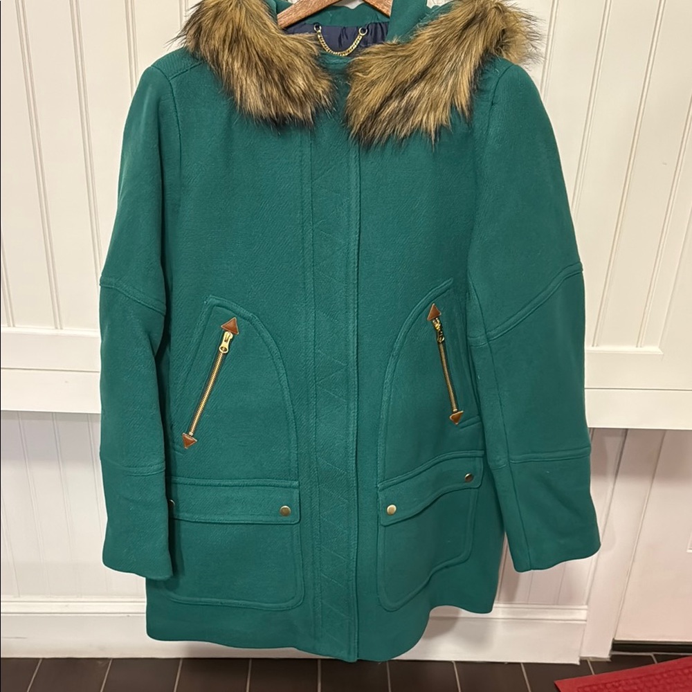 J. Crew Women's Chateau Parka in Italian
Wool G9093